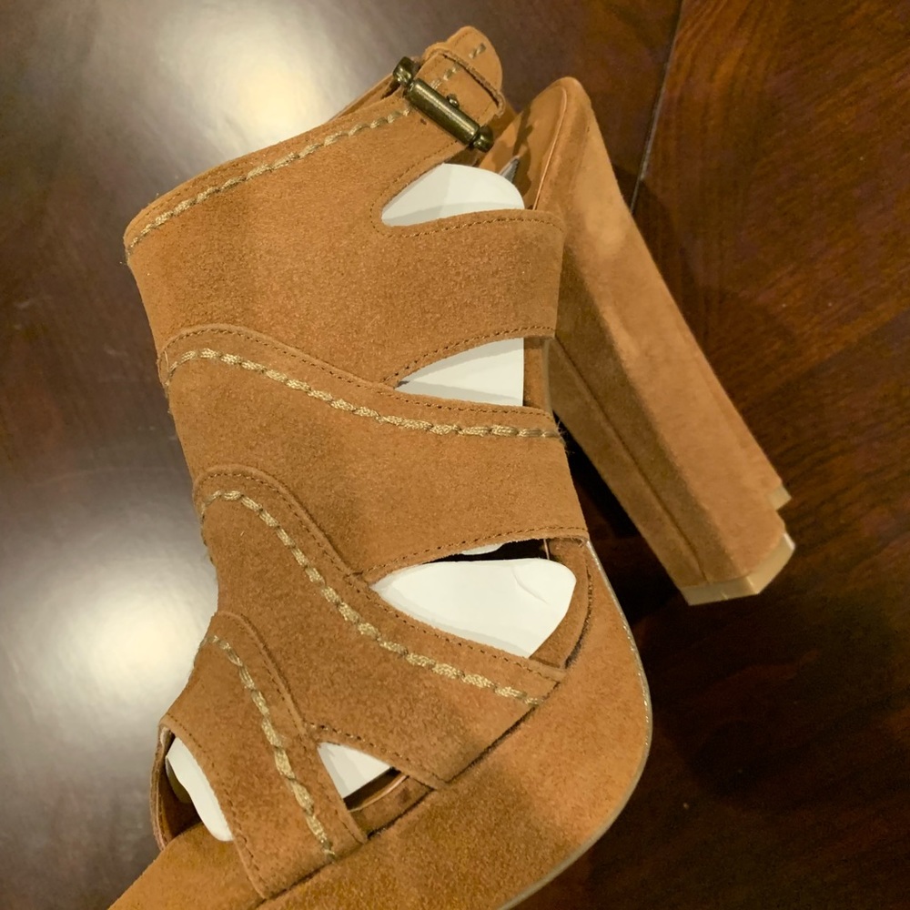 suede platform shoes